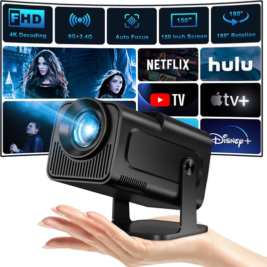 YEEFON Projector Black
